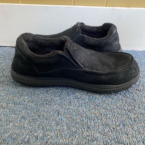 Skechers relaxed fit memory foam 360 men 11 slip on comfort slipper shoes black - Picture 2 of 9